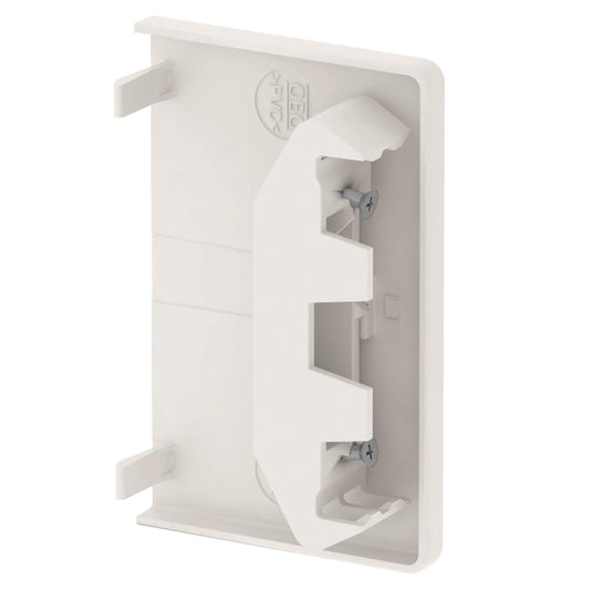 OBO GK-E70110RW Endstück 70x110mm PVC    ** reinweiß RAL9010 6274370