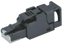 TG RJ45-Steckverbinder UFP8  J00026A3002 T568 A Cat.6A, AWG23/1-22/1, 23/7-22/7