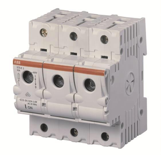 ABB D0-Lasttrennschalter         ILTS-E3 2CDE103001R1901 D02 63A 3P 400V