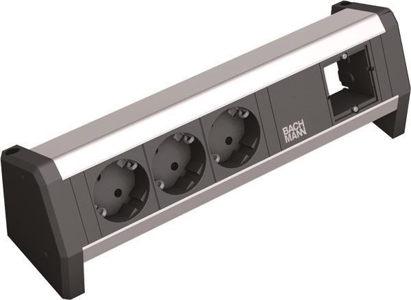 Bachmann DESK 3xSchuko 1xABD     902.000 GST18