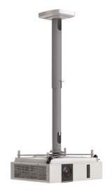 Kindermann Comfort 60² silber 4000000060 Beamer Deckenhalter 45-61cm Abstand 20kg