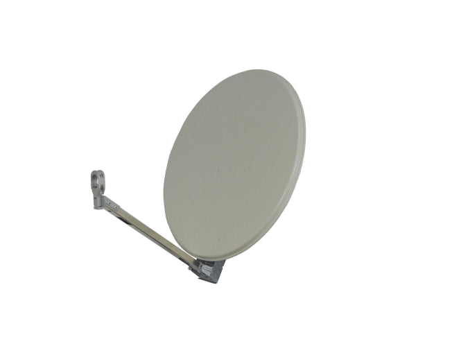 Televes Alu-Spiegel 67x71cm       S660-W        weiß RAL7035 ( lichtgrau )