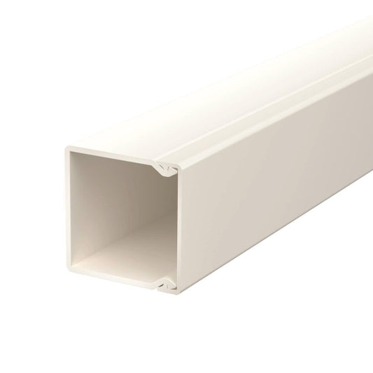 OBO WDK40040RW Wand-u.Deckenkanal        m.Bodenlochung 40x40x2000 PVC 6191126
