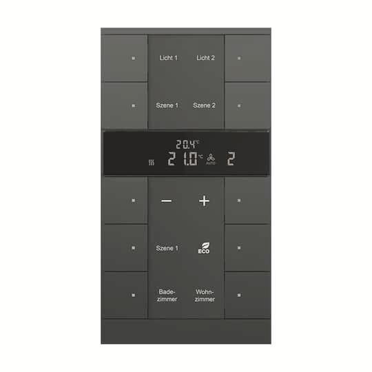 BJ HVAC-Gerät,10fach BE SBR/U10.0.11-885 schwarz matt