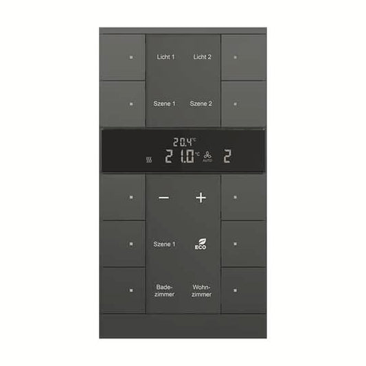BJ HVAC-Gerät,10fach BE SBR/U10.0.11-885 schwarz matt