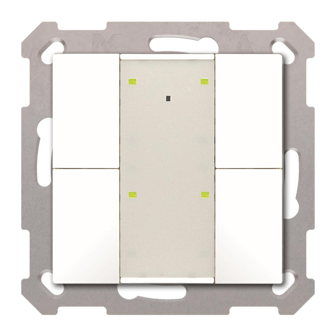 MDT BE-TA55P4.G2 Taster Plus 55 Plus 4-f Reinweiß glänzend