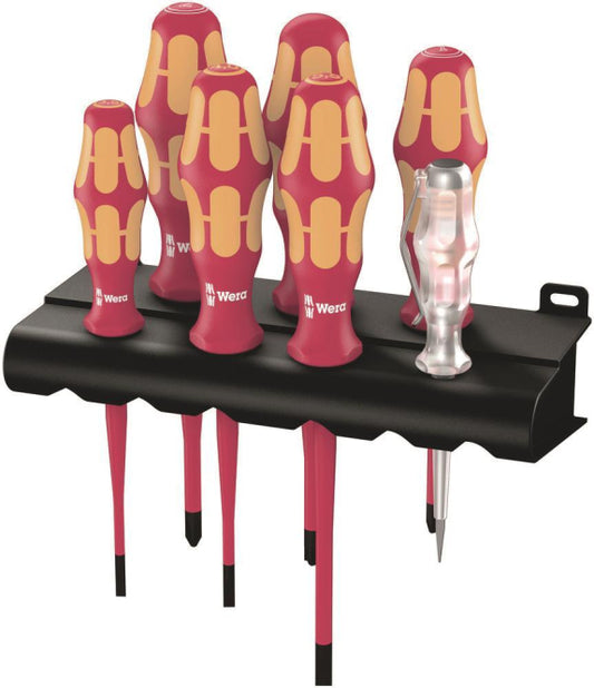 Wera VDE-Schraubendreher-Satz Slim Line  7-tlg. Schraubendreher       05006480001