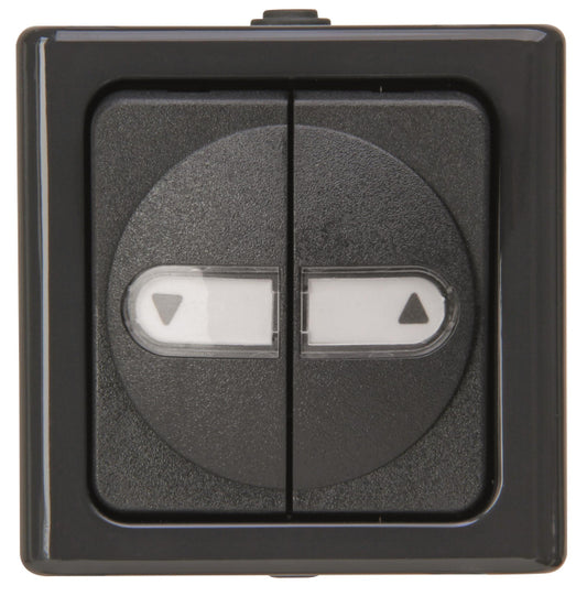 Kopp APWG Blue Electric     5615.1500.5  Jalousieschalter anthrazit