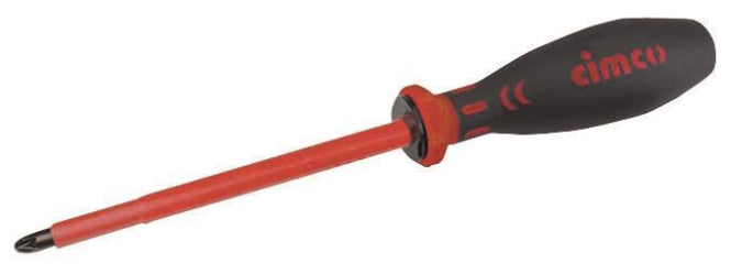 Cimco VDE-Schraubendreher PZ 0x60mm      Kreuzschlitz Pozidriv             117740