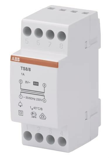 ABB Klingeltrafo 8VA 8VAC          TS8/8 2CSM228665R0812