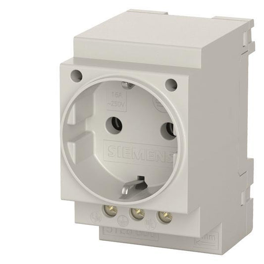 Siemens Schuko-Steckdose 16A     5TE6800 n.DIN VDE0620 f.Verteilereinbau
