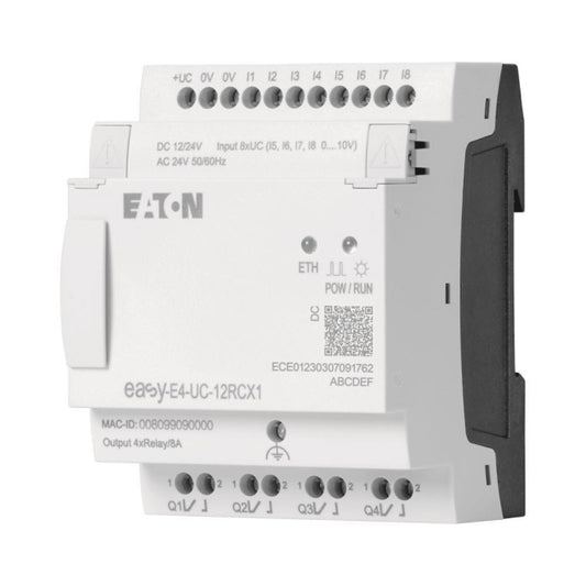 EATON EASY-E4-UC-12RCX1           197212 Steuerrelais 12/24VDC 24VAC 8DE davon