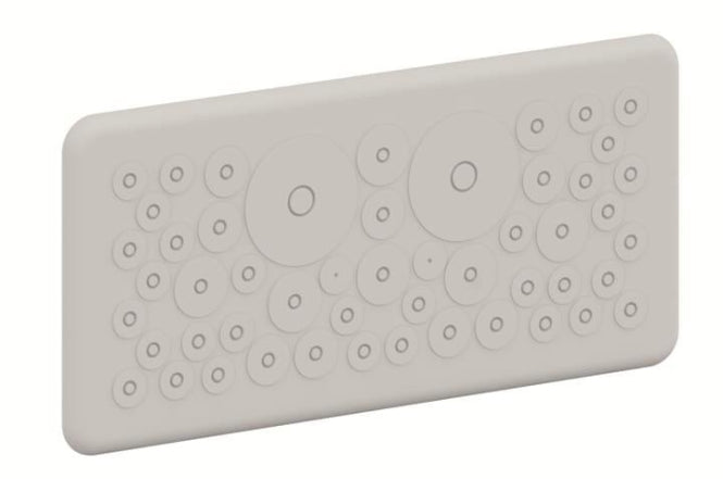 Striebel Membranflansch zu          CZF2 A/B-Schrank 2CPX052436R9999