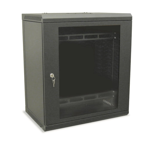 Televes Wandverteiler 19z 13HE   MSR1913        533113 montiert schwarz RAL 9005