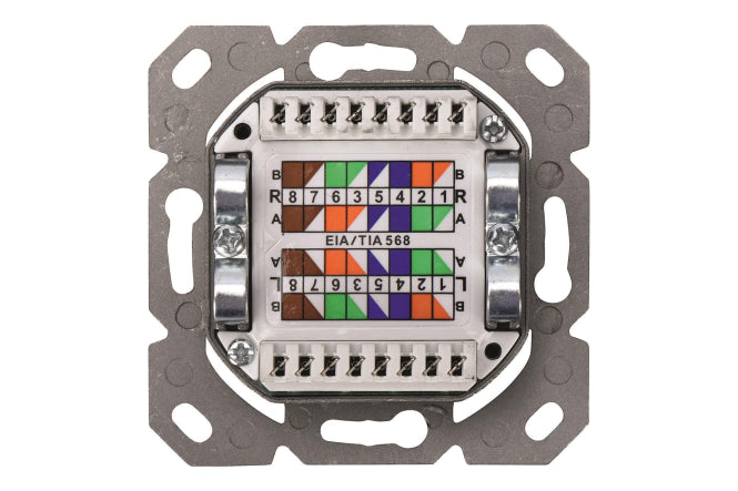 ASSM CAT 6 Klasse E Datendose  DN-9006-N     Aufputz geschirmt rw