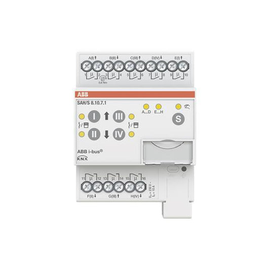 ABB Schalt-/Jalousieaktor  SAH/S8.10.7.1 8fach 10 A REG 2CDG110247R0011
