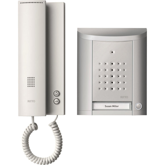 Ritto Entravox Komplettpaket 1WE 1841120 silber