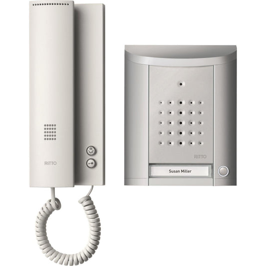 Ritto Entravox Komplettpaket 1WE 1841120 silber