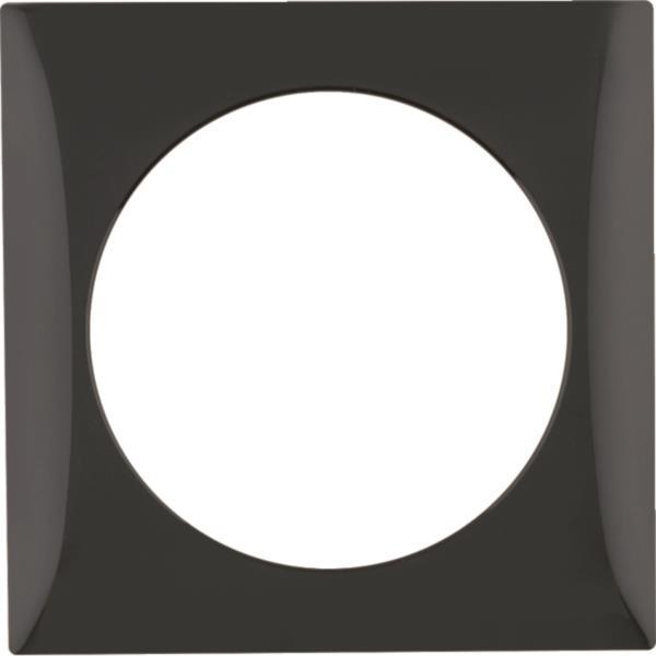 BER Rahmen 1fach Integro Flow 0918272510 schwarz glänzend