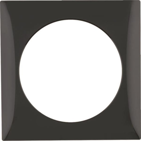 BER Rahmen 1fach Integro Flow 0918272510 schwarz glänzend