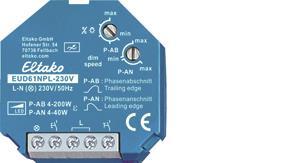 Eltako EUD61NPL-230V Univ.Dimmschalter   (V) o.N-Anschl. speziell f.LED  61100832