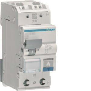 Hager AFDD m.LS 1P+N 6kA B-10A   ARC910D 2M Fehlerlichtbogen/Brandschutzschalte