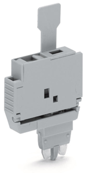 WAGO 2004-911 Sicherungsstecker,mit      Lasche,für G-Sicherungseinsätze 5x20 mm