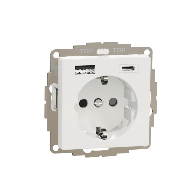Elso STECKDOSE M USB 16A/250V  ELG365354 TYP A+C JOY RW