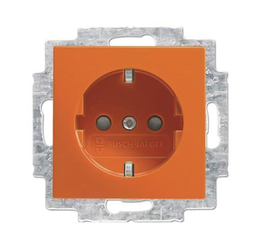 BJ balance SI Steckdosen- 20 EUCB-14-914 Einsatz mit erh. Ber.-sch. / orange