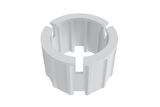 SCHUCH Reduzierstück RZ 1 grau 900440001       für Mastzopf 60mm ( Pilzleuchte)