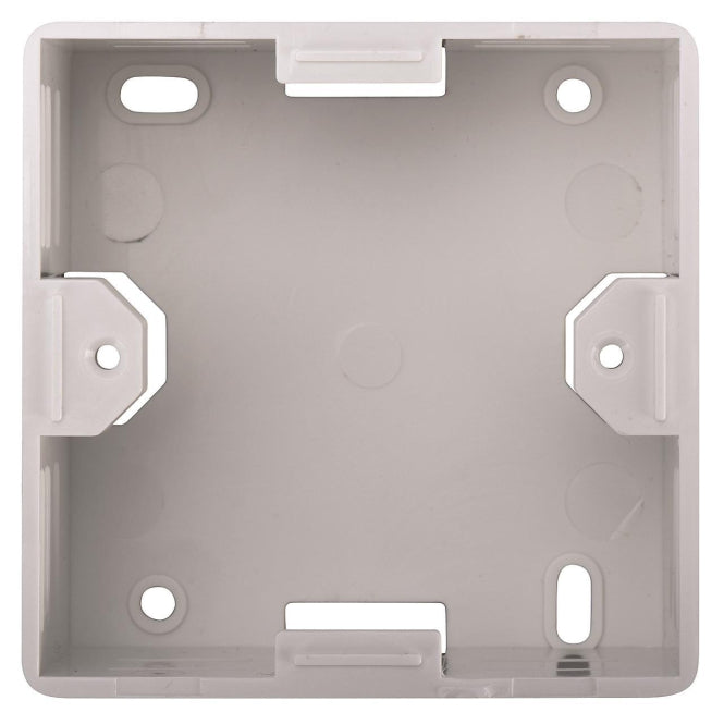 ASSM Aufputzrahmen f.Keystone   DN-93803     Leerdosen 80x80mm rw