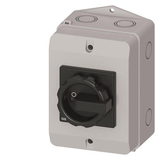 Siemens 3LD20641GP51 Hauptschalter 3p    16A 400V 7,5kW 1S+1Ö Isogekapselt