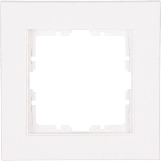 Kopp HK07-Abdeckrahmen 1-fach  402132000 Farbe:arktisweiß matt