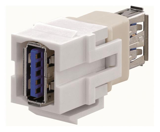 Rutenbeck USB-Keystone    KMK-USB 3.0 rw USB 3.0 USB A,17010650