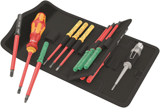 Wera Kraftform Kompakt VDE Universal         Tool Finder, 16 tlg. 05006607001 SB