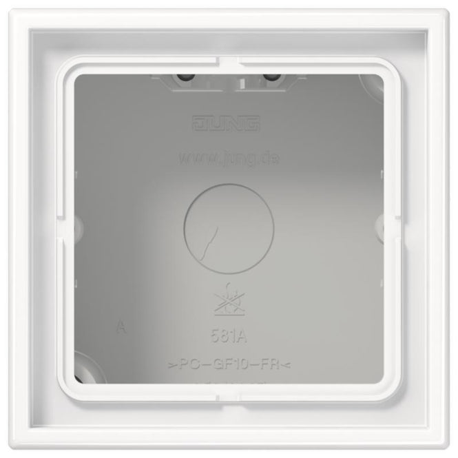 JG Ap-Kappe m.Rahmen 1-F        LS581AWW alpinweiss