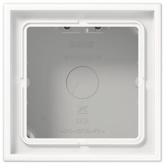 JG Ap-Kappe m.Rahmen 1-F        LS581AWW alpinweiss