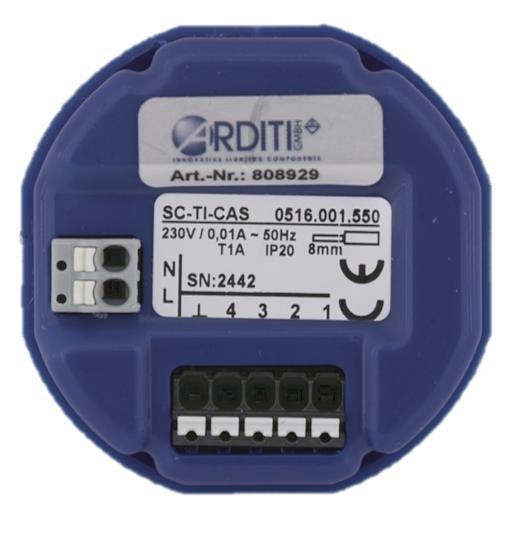 Casambi UP-Tasterinterface 4fach  808929 Schnittstelle für 4 externe Taster