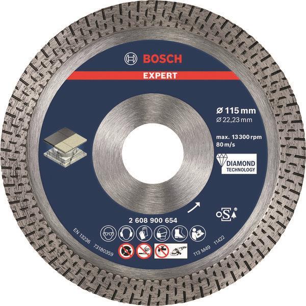 Bosch EXPERT HardCeramic      2608900654 Diamant Trennscheibe 115x22,23x1.4x10