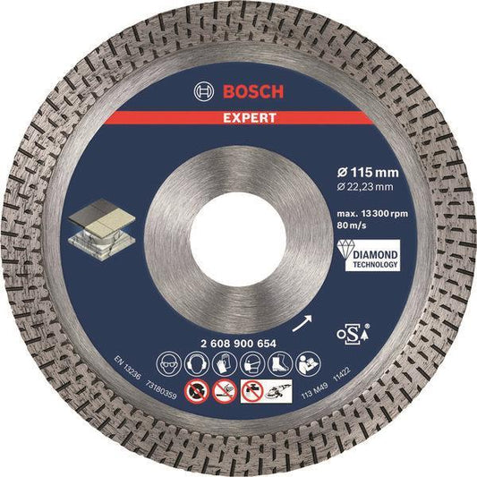 Bosch EXPERT HardCeramic      2608900654 Diamant Trennscheibe 115x22,23x1.4x10