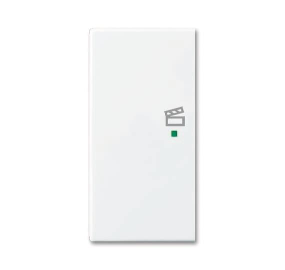 BJ Wippe/L 2f Szene          6233-21-914   alpinweiß Busch-free@home balance SI