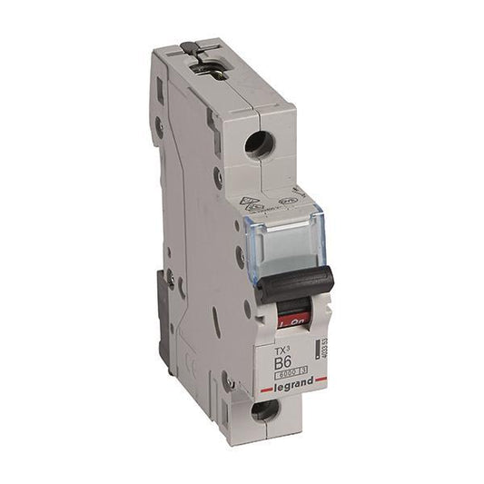 Legrand 403353 TX3 LS-Schalter B 6A      1-polig 6kA 230/400VAC 1TE