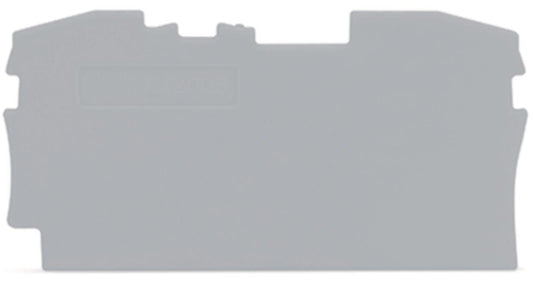 WAGO 2006-1291 Abschluss-und             Zwischenplatte,1 mm dick,grau