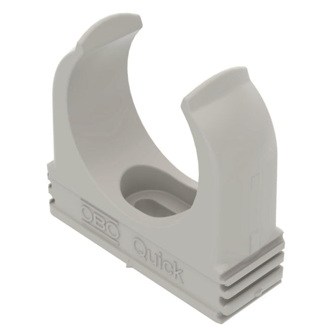 OBO 2955 M32 Quick-Schelle M32 PP        lichtgrau RAL7035 2149022