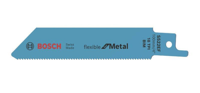 Bosch Säbelsägeblatt S 522 EF    2er-Set Flexible for Metal            2608657721