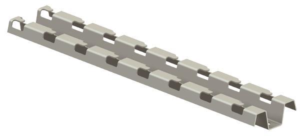 Cablofil CM013033 Montageprofil RCSN GC  3000mm Lochung 8,5x25 1000N tauchfeuerv.