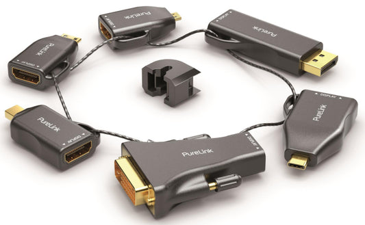 PureLink Adapter Ring groß      IQ-AR210 miniDP/DP/USB-C/MiniHDMI/MicroHDMI/DVI