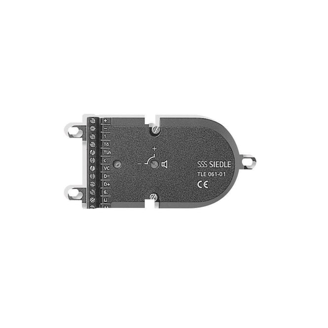 SIED Einbautürlautsprecher    TLE 061-01     Schwarz                       49180