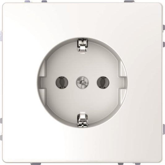 Merten SCHUKO-Steckdose     MEG2301-6035 Steckklemme Lotosweiß