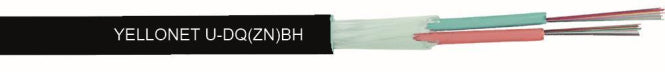 YELLONET U-DQ(ZN)BH 24G50/125  116514D02 (2x12) OM4 Dca LWL Universalkabel 2kN sw